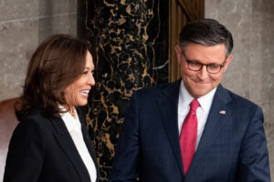 Speaker fight could overshadow awkward days for Harris after losing to Trump