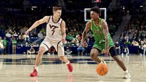 Notre Dame men’s hoops falls to Virginia Tech 65-63