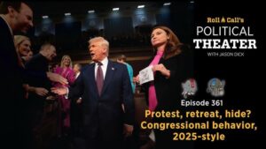 Protest, retreat, hide? Congressional behavior, 2025-style